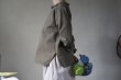 画像6: round collar blouse/brown (6)