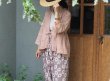 画像9: sailor collar bolero / avocado pink (9)