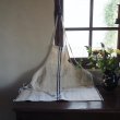 画像6: antique cloth apron　navy line (6)