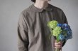 画像4: round collar blouse/brown (4)