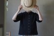 画像2: Tuck halfsleeve shirt / black (2)
