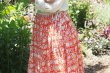 画像6: 海辺の花束　gather skirt (6)