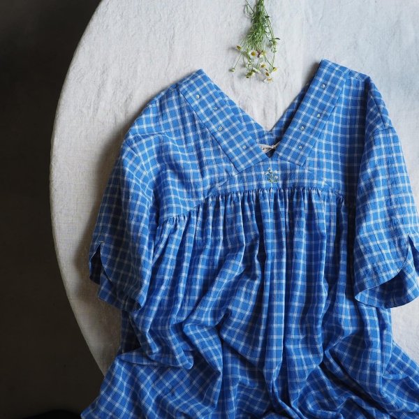 画像1: kitchen cloth one-piece　”chamomile” (1)