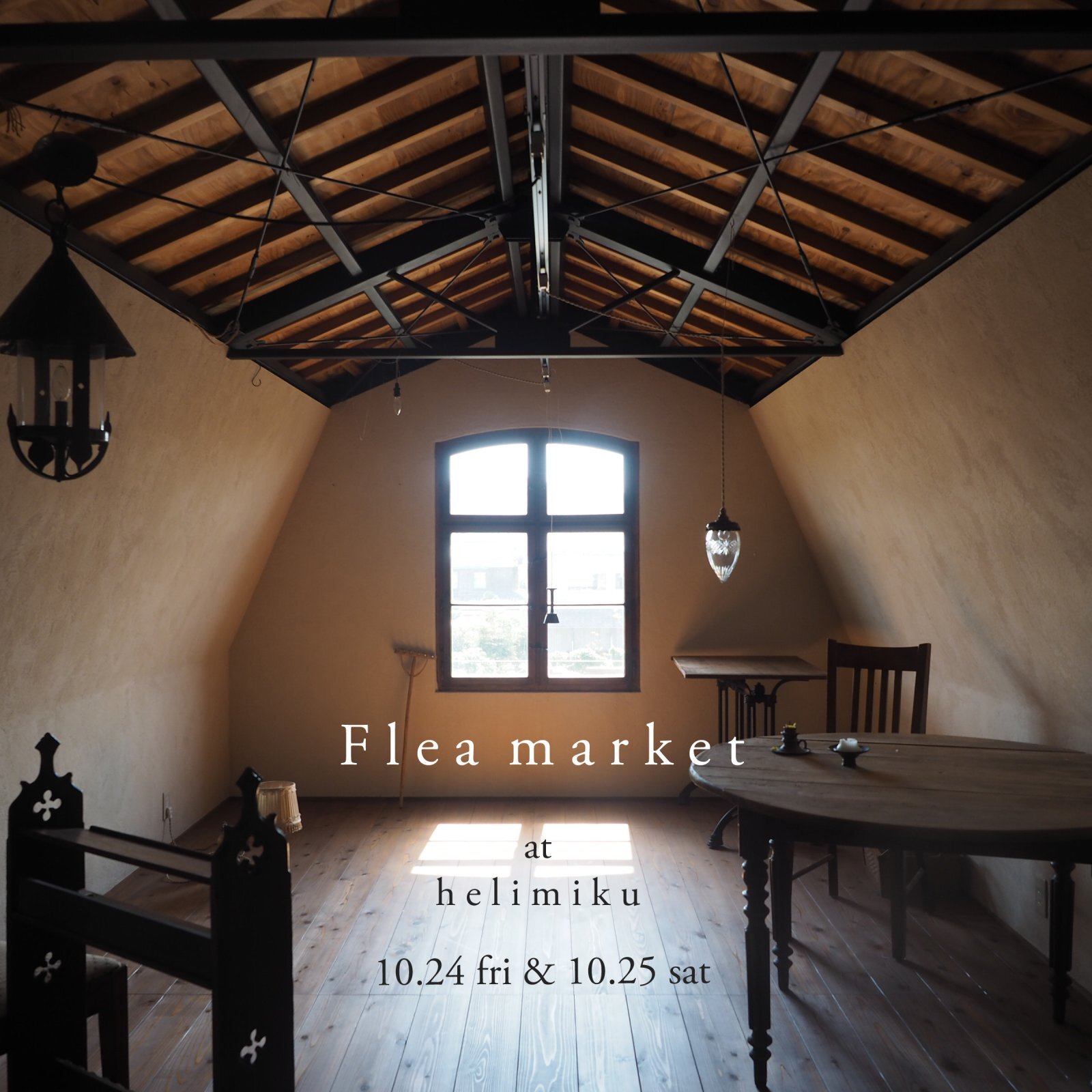 Flea market at helimiku